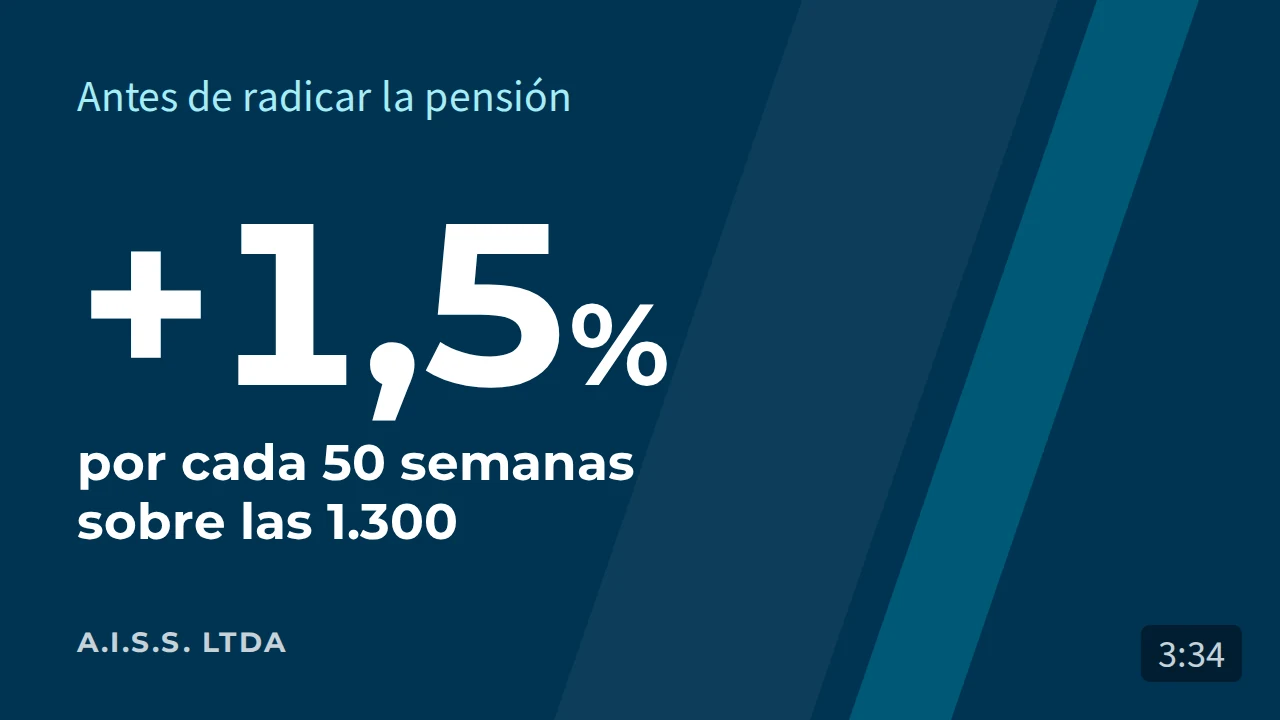 Antes de pedir la pensión en Colpensiones, revise sus semanas